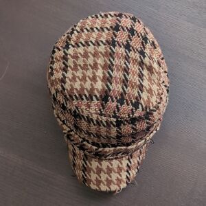 Tweed cap hat